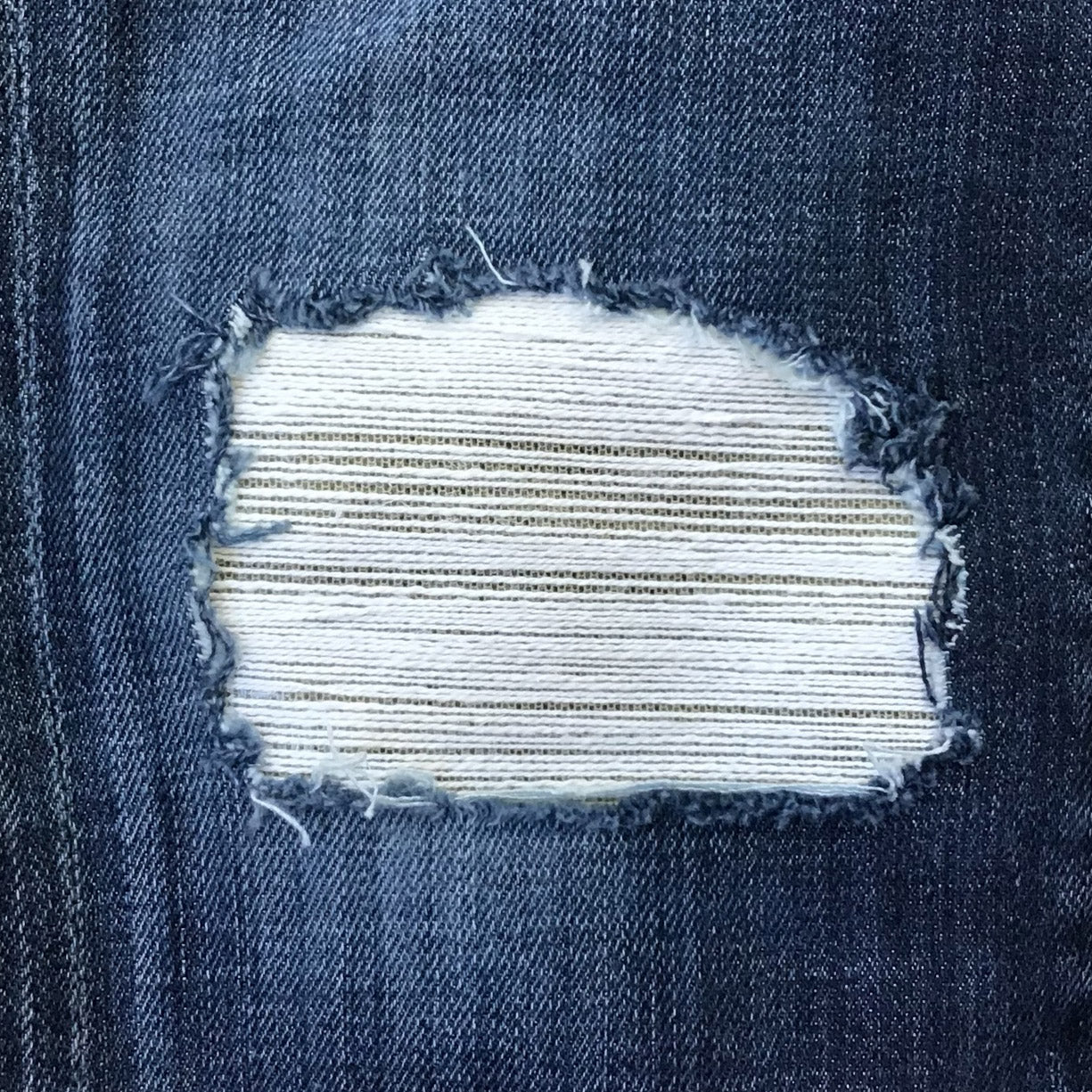 Medium Blue Denim Jean Patches - Iron on Denim Jean Patches - Iron Patches